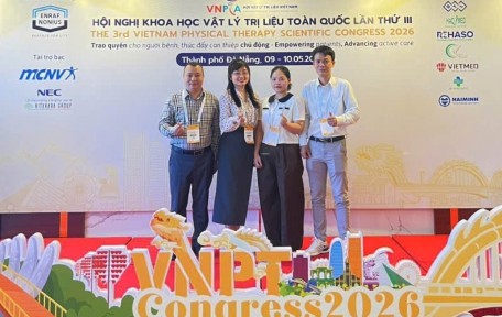AI-Innomed Ghi dấu ấn tại Hội nghị Khoa học Vật lý trị liệu Việt Nam 2026